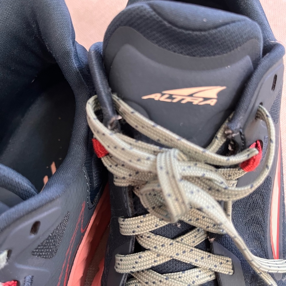 Altra Women's Navy and Pink Athletic Running Shoes - Picture 6 of 7